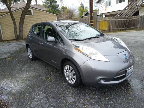 2016 Nissan LEAF for sale at Auto City in Redwood City CA