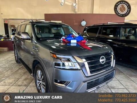 2021 Nissan Armada for sale at Amazing Luxury Cars in Snellville GA