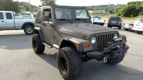 1998 Jeep Wrangler for sale at DISCOUNT AUTO SALES in Johnson City TN