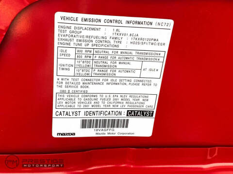 2001 Mazda MX-5 Miata LS
