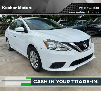 2019 Nissan Sentra for sale at Kosher Motors in Hollywood FL