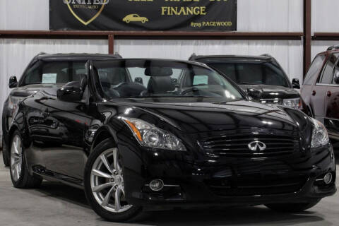 2013 Infiniti G37 Convertible for sale at United Exotic Auto in Houston TX