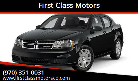 2014 Dodge Avenger for sale at First Class Motors in Greeley CO