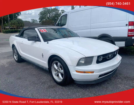 2008 Ford Mustang for sale at AUTO PROVIDER in Fort Lauderdale FL