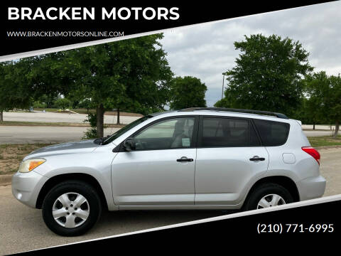 2008 Toyota RAV4 for sale at BRACKEN MOTORS in San Antonio TX