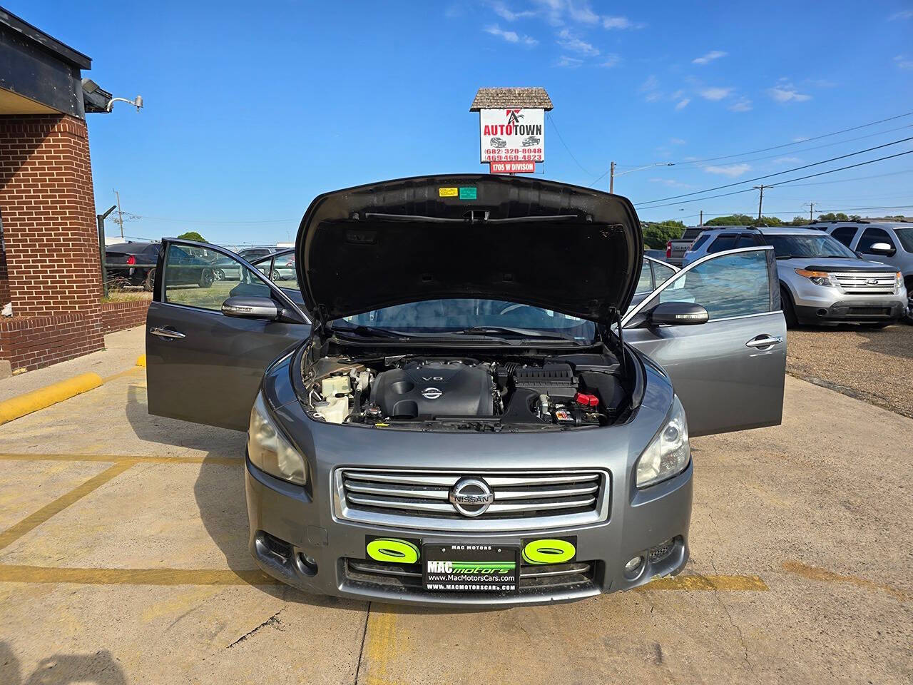 2014 Nissan Maxima for sale at Mac Motors in Arlington, TX