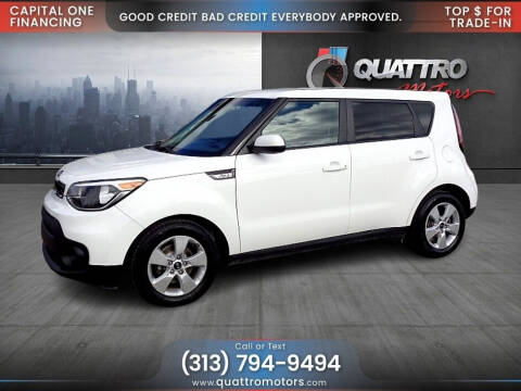 2019 Kia Soul for sale at Quattro Motors in Redford MI