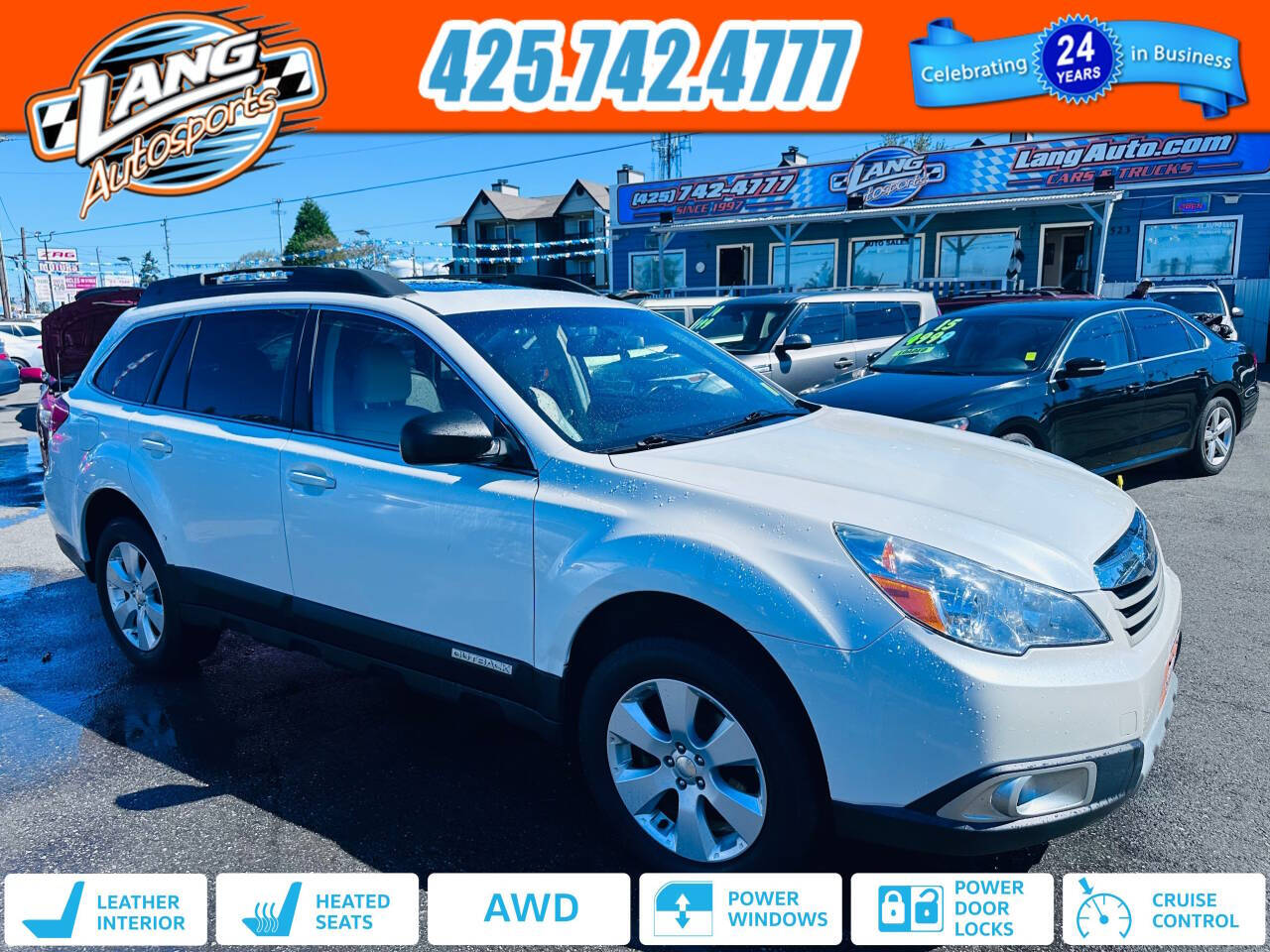 2011 Subaru Outback for sale at Lang Autosports in Lynnwood, WA