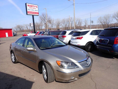 2006 Acura RL for sale at Marty's Auto Sales in Savage MN