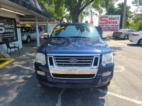 2008 Ford Explorer Sport Trac for sale at Select Sales LLC in Little River SC
