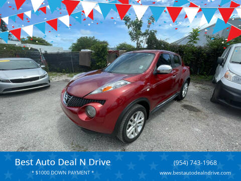 2013 Nissan JUKE for sale at Best Auto Deal N Drive in Hollywood FL