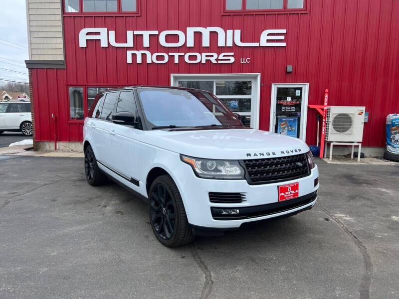 2017 Land Rover Range Rover for sale at AUTOMILE MOTORS in Saco ME