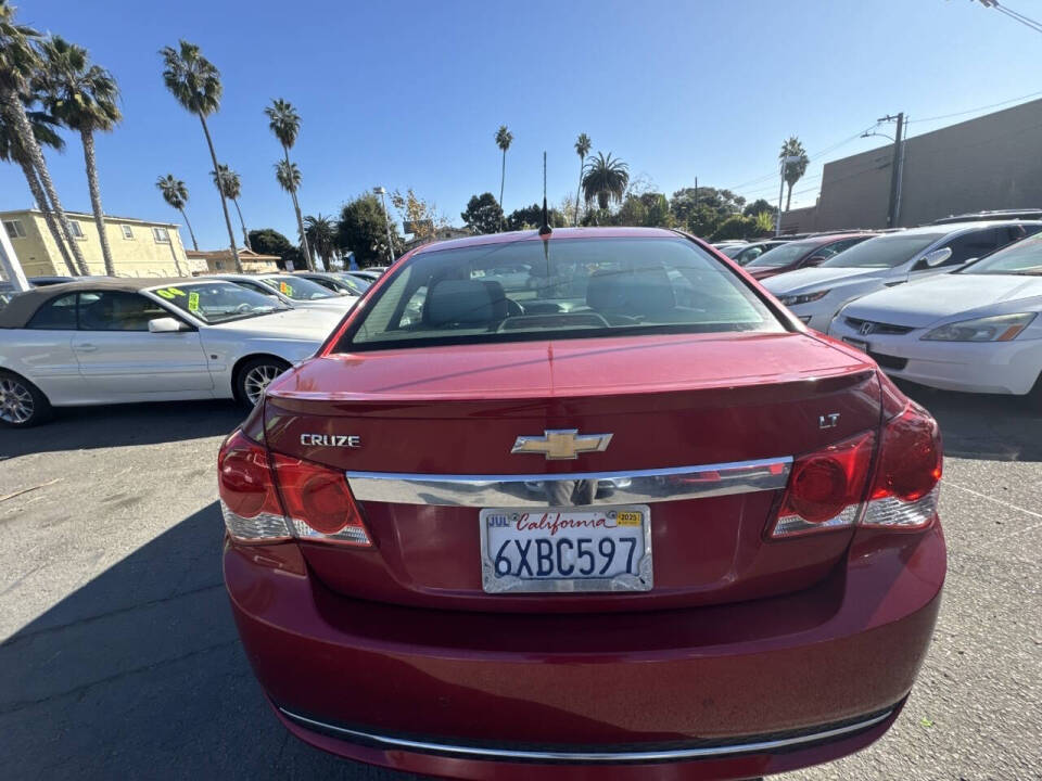 2012 Chevrolet Cruze for sale at North County Auto in Oceanside, CA