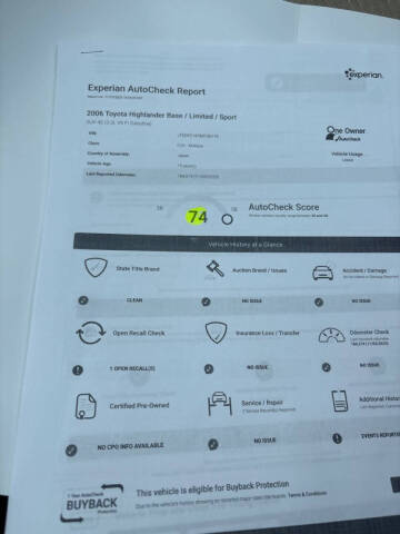 2006 Toyota Highlander Limited