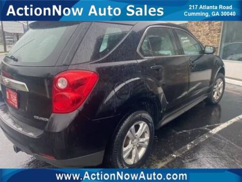 2014 Chevrolet Equinox for sale at ACTION NOW AUTO SALES in Cumming GA