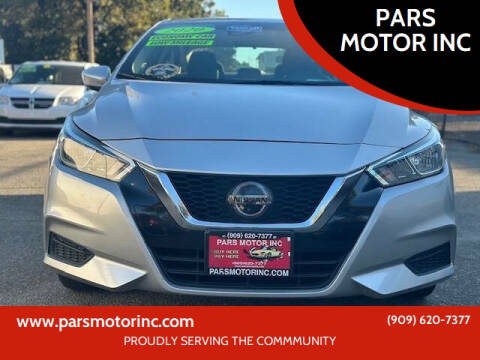 2020 Nissan Versa for sale at PARS MOTOR INC in Pomona CA