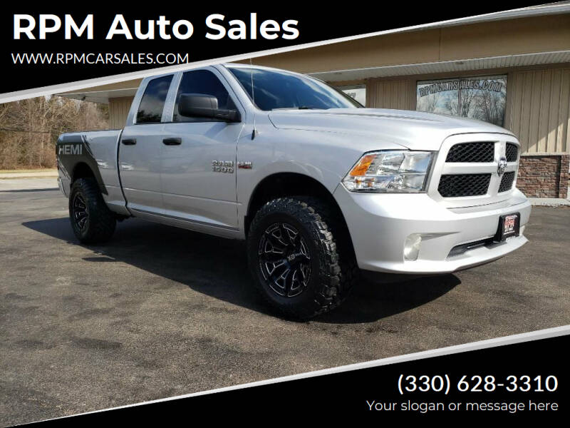 2017 RAM 1500 for sale at RPM Auto Sales in Mogadore OH