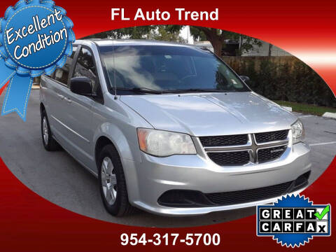 2012 Dodge Grand Caravan for sale at Florida Auto Trend in Plantation FL