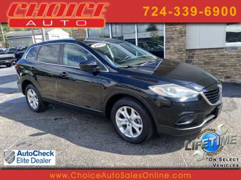 2013 Mazda CX-9 for sale at CHOICE AUTO SALES in Murrysville PA