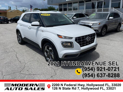 2021 Hyundai Venue for sale at Modern Auto Sales in Hollywood FL