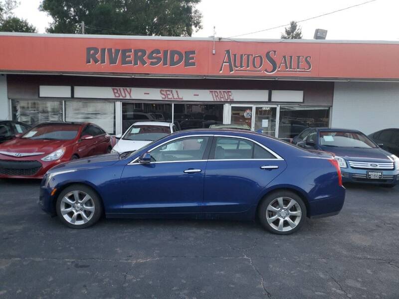 2014 Cadillac ATS for sale at RIVERSIDE AUTO SALES in Sioux City IA