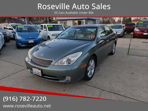 2005 Lexus ES 330 for sale at Roseville Auto Sales in Roseville CA