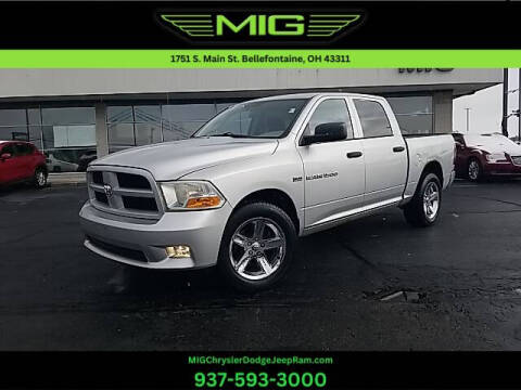 2012 RAM 1500 for sale at MIG Chrysler Dodge Jeep Ram in Bellefontaine OH