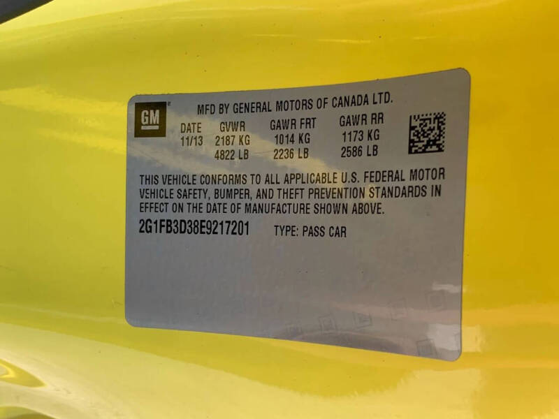 2014 Chevrolet Camaro LT