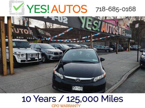2012 Honda Civic for sale at Yes Auto in Elmhurst NY