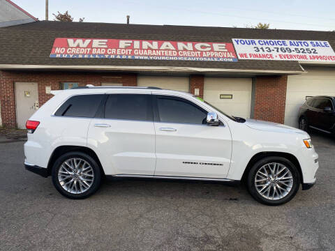 2017 Jeep Grand Cherokee Summit