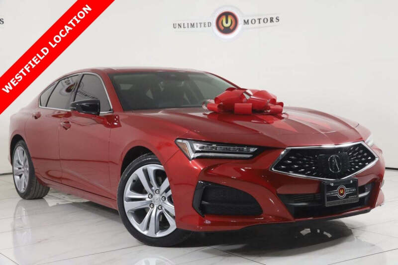 2021 Acura TLX for sale at INDY'S UNLIMITED MOTORS - UNLIMITED MOTORS in Westfield IN