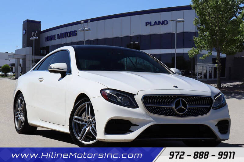 2019 Mercedes-Benz E-Class for sale at HILINE MOTORS in Plano TX