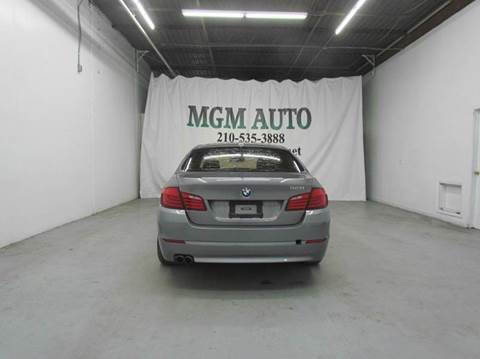 2011 BMW 5 Series for sale at MGM Auto in San Antonio, TX