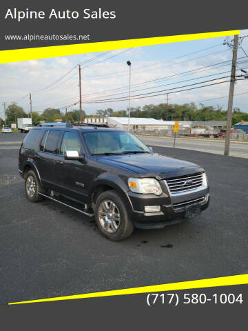 2007 Ford Explorer for sale at Alpine Auto Sales in Carlisle PA