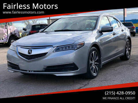 2017 Acura TLX for sale at Fairless Motors in Fairless Hills PA