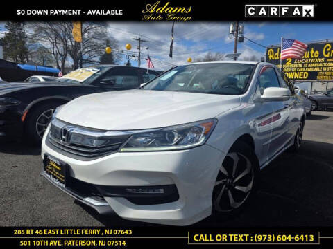 2016 Honda Accord for sale at Adams Auto Group in Little Ferry NJ