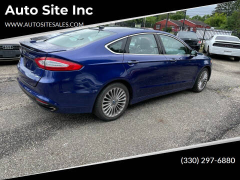 2013 Ford Fusion for sale at Auto Site Inc in Ravenna OH
