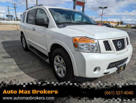 2014 Nissan Armada for sale at Auto Max Brokers in Palmdale CA