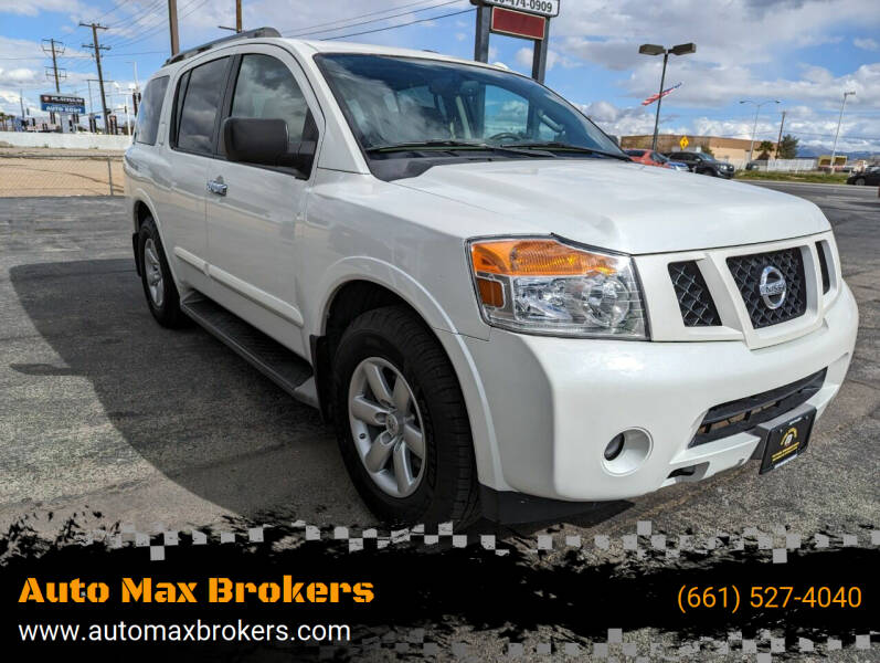2014 Nissan Armada for sale at Auto Max Brokers in Victorville CA