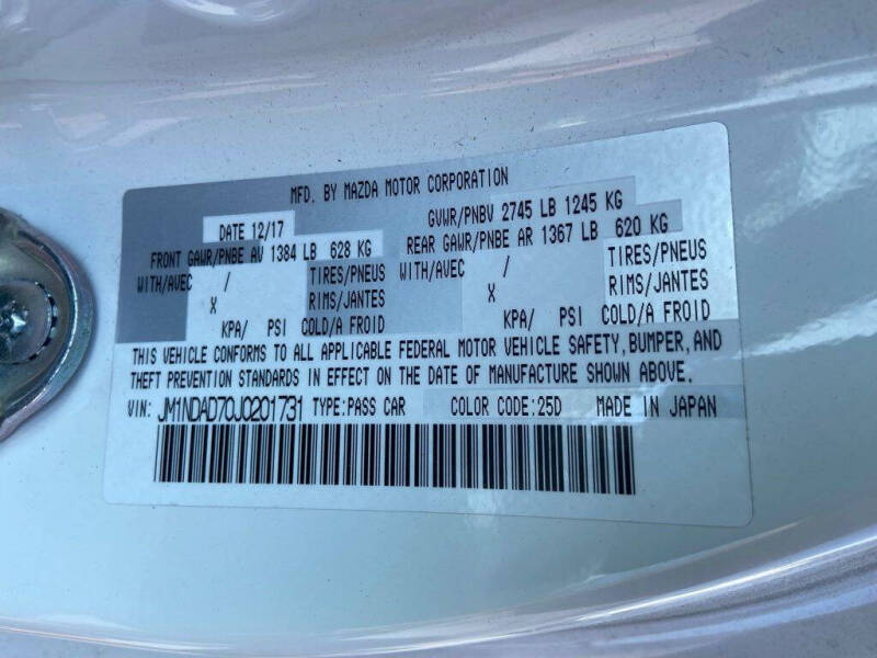 2018 Mazda MX-5 Miata Grand Touring