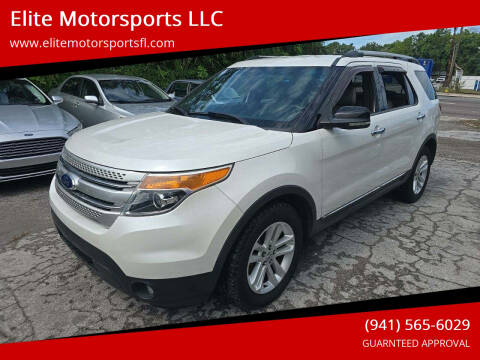 2011 Ford Explorer for sale at Elite Motorsports LLC in Saint Petersburg FL