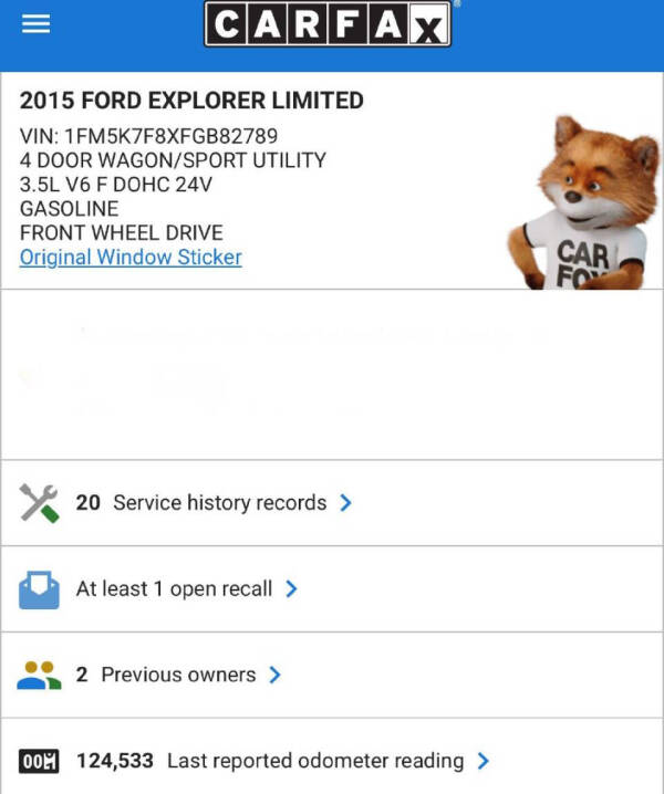 2015 Ford Explorer Limited