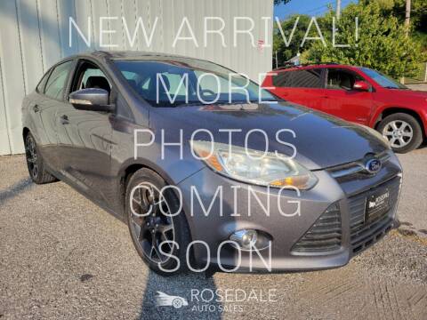 2014 Ford Focus for sale at Rosedale Auto Sales Incorporated in Kansas City KS