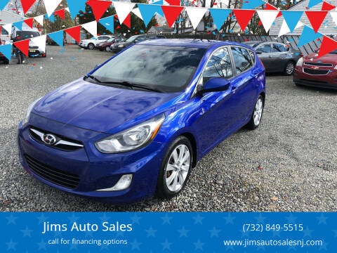 2012 Hyundai Accent for sale at Jims Auto Sales in Lakehurst NJ