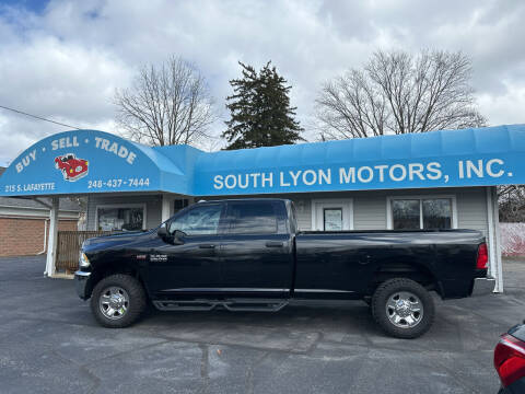 2018 RAM 3500 for sale at South Lyon Motors INC in South Lyon MI