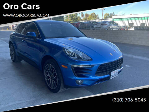 2015 Porsche Macan for sale at Oro Cars in Van Nuys CA