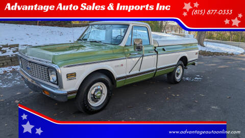 1972 Chevrolet C 20 Camper special for sale at Advantage Auto Sales & Imports Inc in Loves Park IL