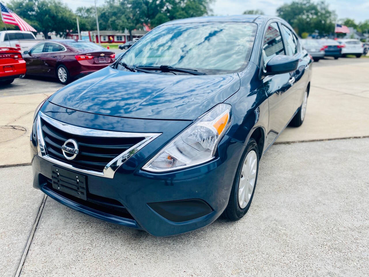 2017 Nissan Versa for sale at Testarossa Motors in League City, TX