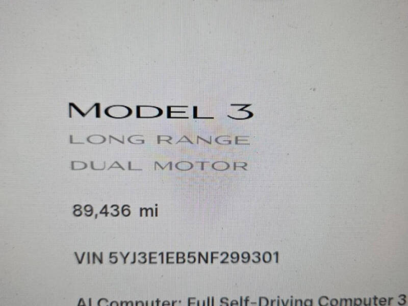 2022 Tesla Model 3 Long Range