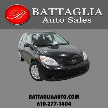2008 Toyota Matrix for sale at Battaglia Auto Sales in Plymouth Meeting PA
